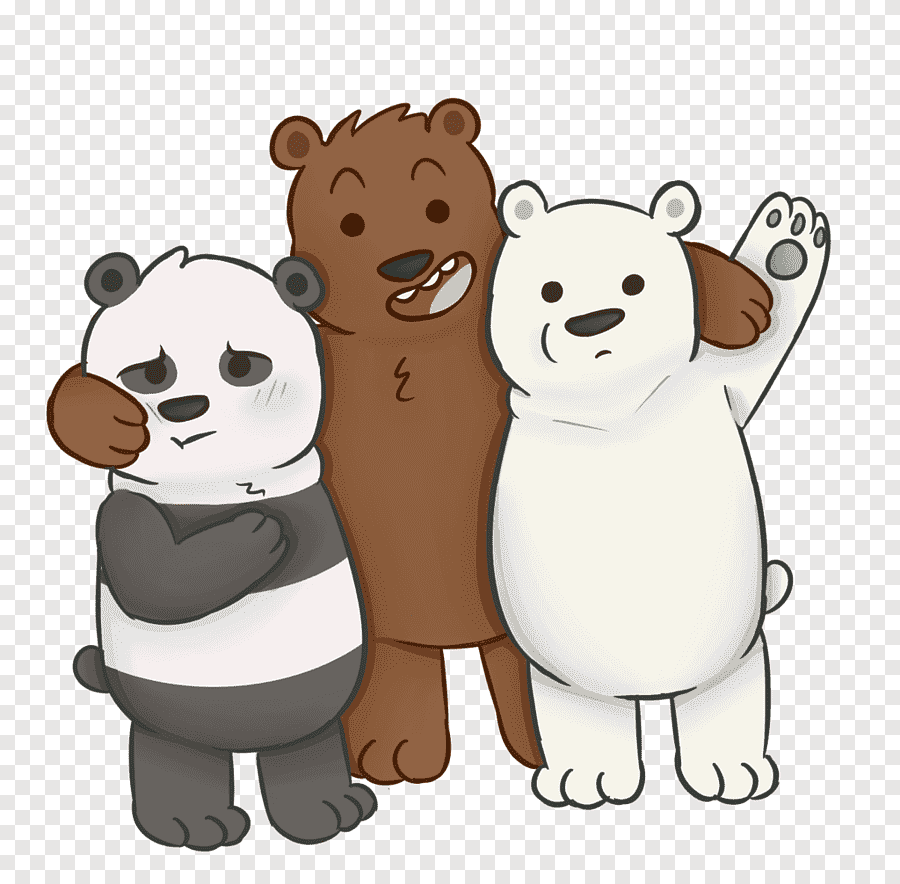 We bare Bears Панда и белый