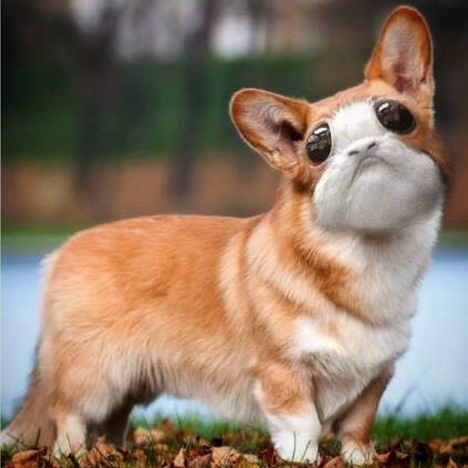 Корги гладкошерстный