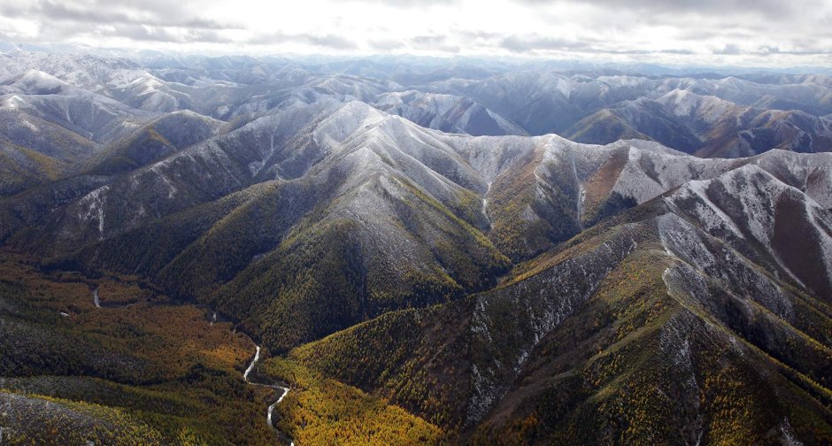 Хребет Джугджур Восточная Сибирь