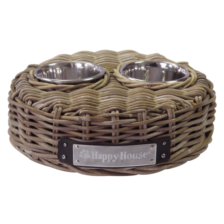 Лежак для собаки из ротанга
