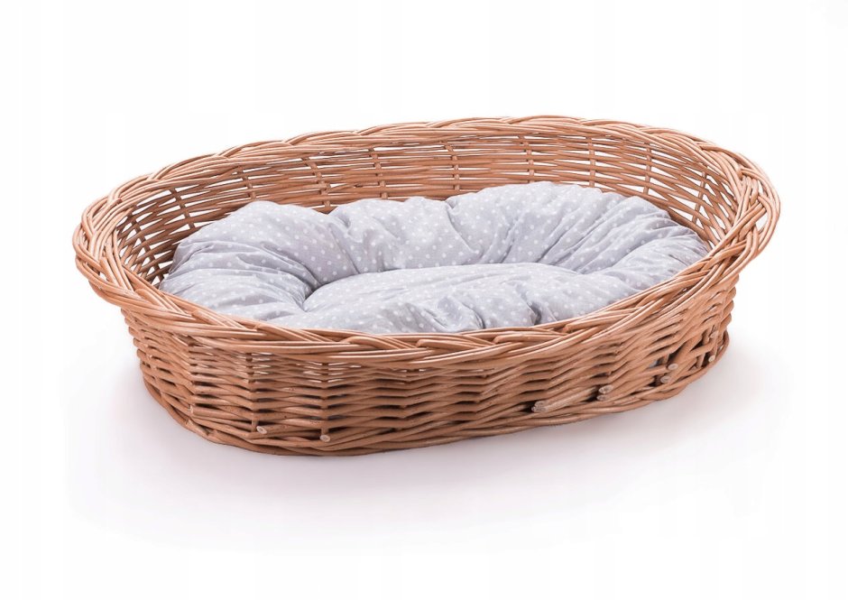 Плетёная лежанка для собаки своими руками