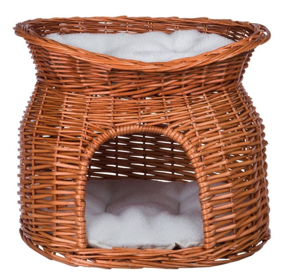 Лежанка 1044b плетеная полузакрытая, 445*300*390мм