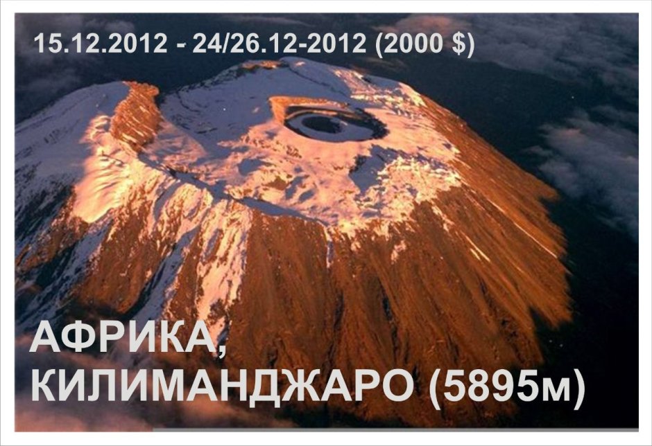 Вулкан Килиманджаро
