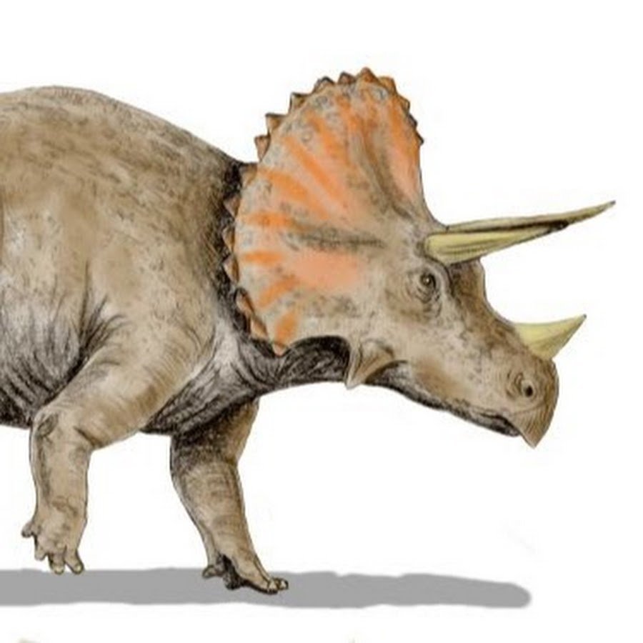 Динозавр травоядный с гребнем