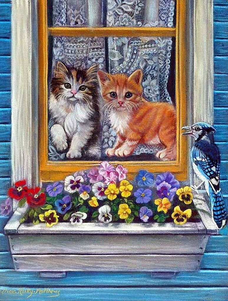 Художница Tricia Reilly-Matthews