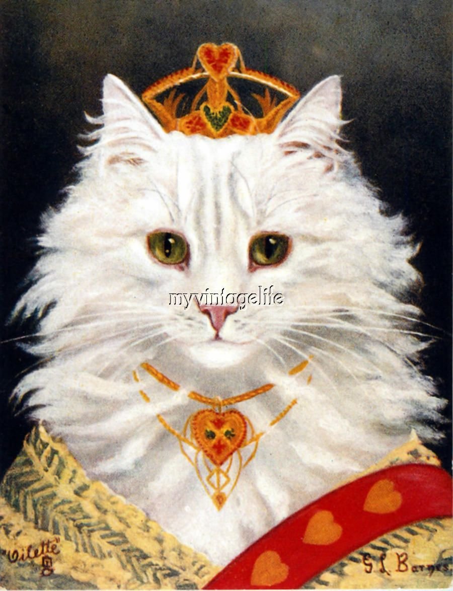 Портрет кота в короне