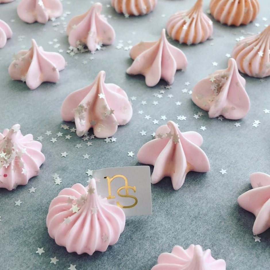 Ракушки из меренги