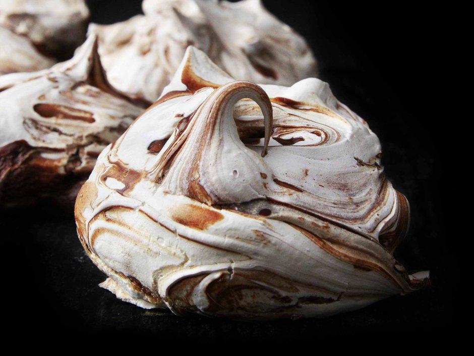 Мраморное безе