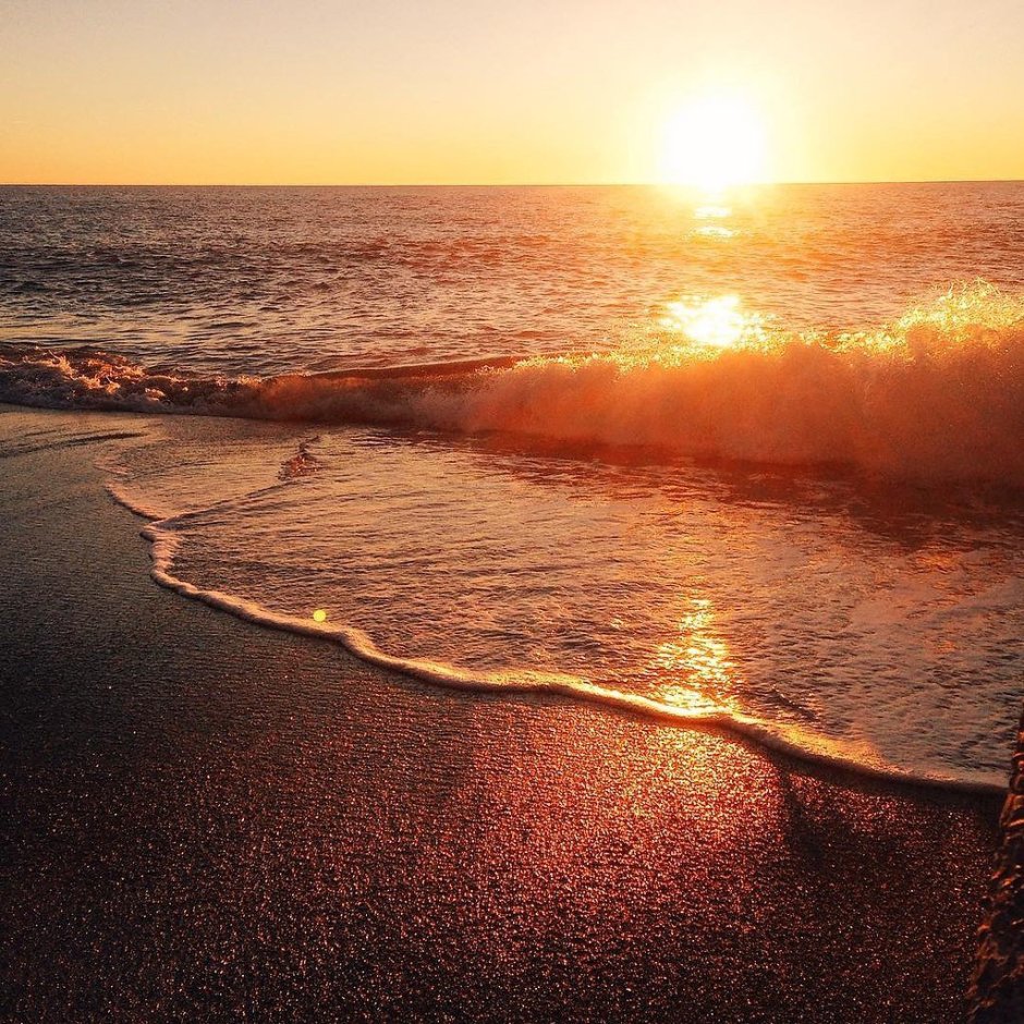 Картинки на рабочий стол море закат