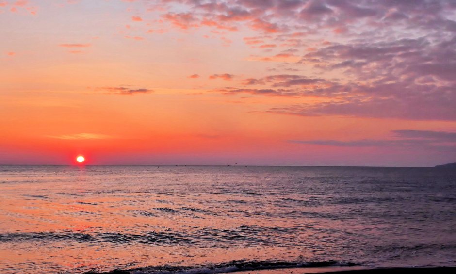 Сочи море закат