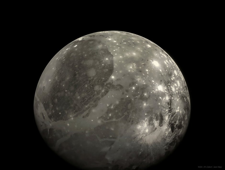 Ганимед Спутник Сатурна