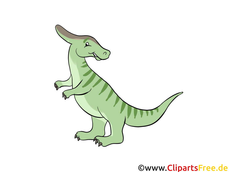 Parasaurolophus cartoon