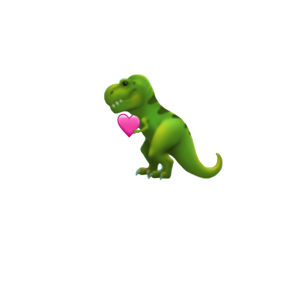 Эмодзи Динозаврик