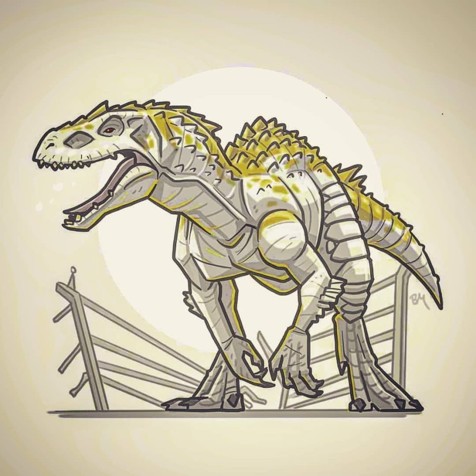 Индонимус рекс арт