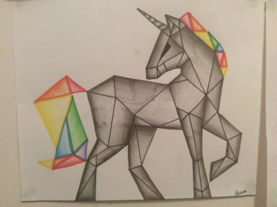 Фигуры животных из геометрических фигур