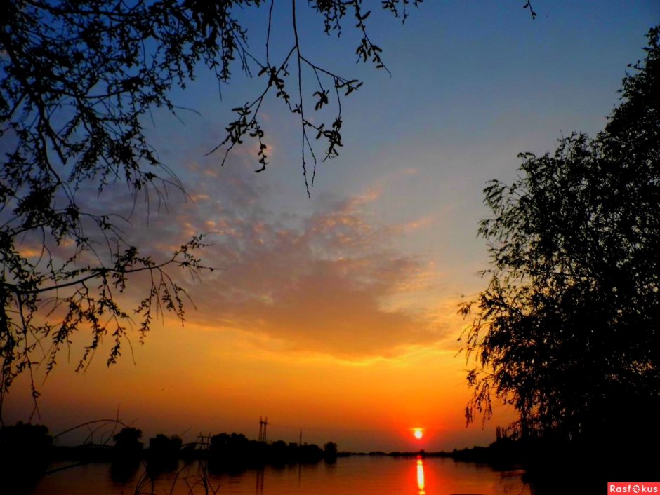 Закат Днестр