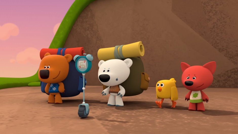 Ми-ми-мишки - Цыпа, тучка и Кеша.