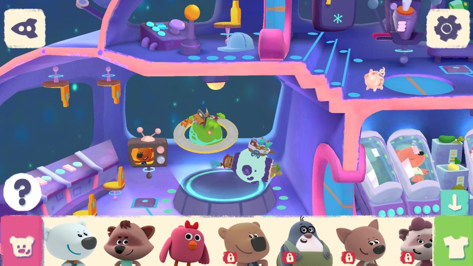 Игра Мимимишки в космосе