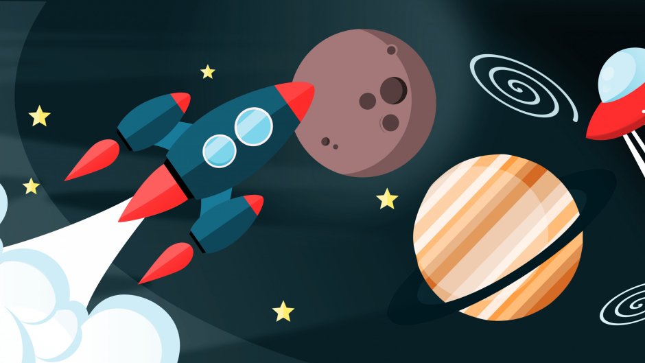 Мимимишки в космосе картинки