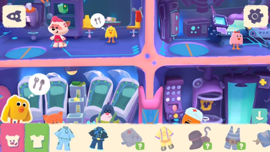 Игра Мимимишки в космосе