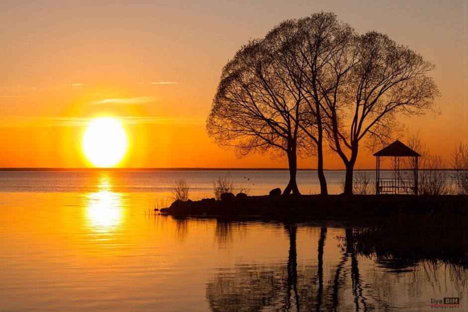 Закат Переславль Залесский
