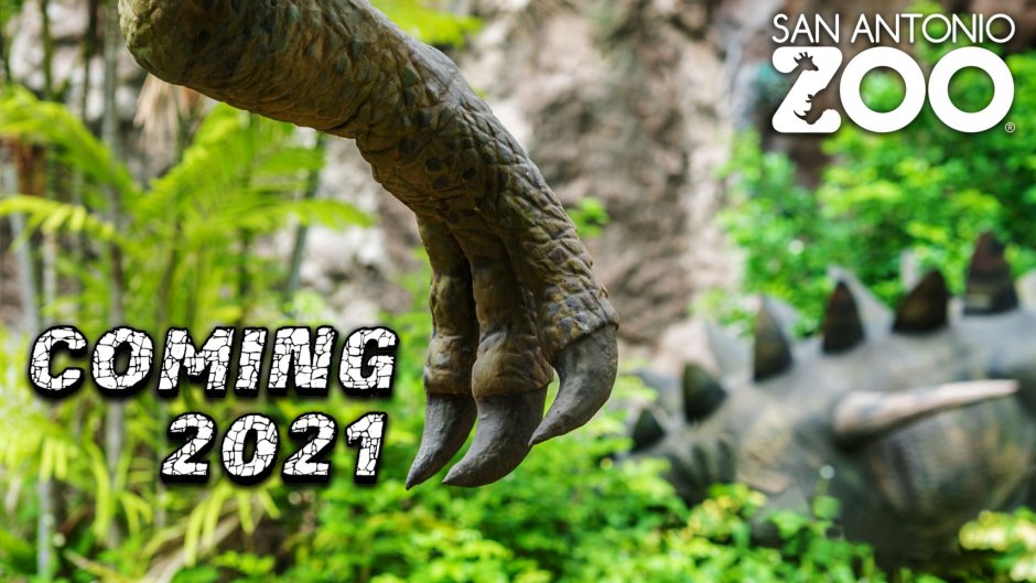 Динозавр на палец