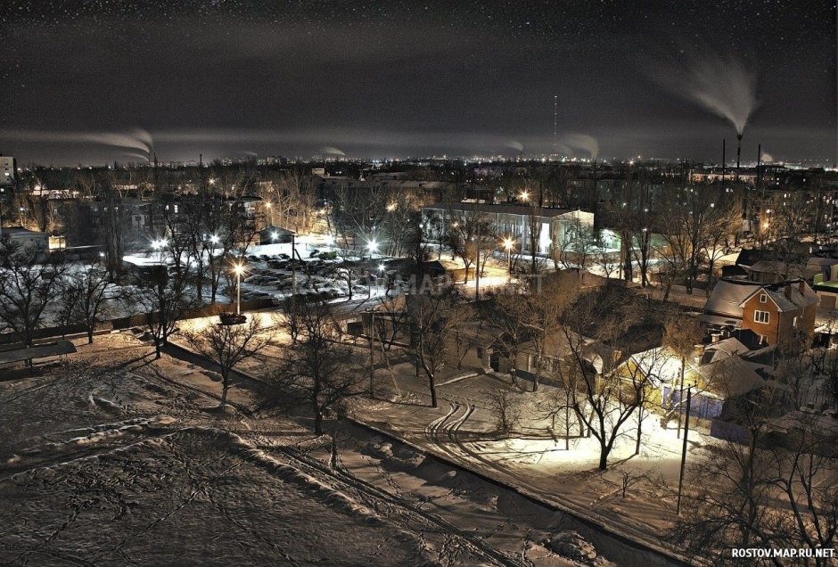 Каменск-Шахтинский Ростовская ночной