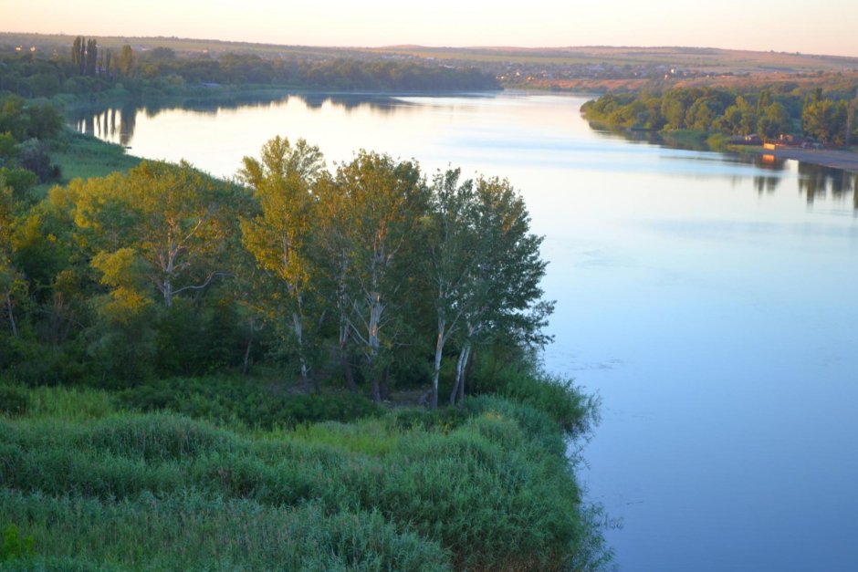 Река Северский Донец Каменск