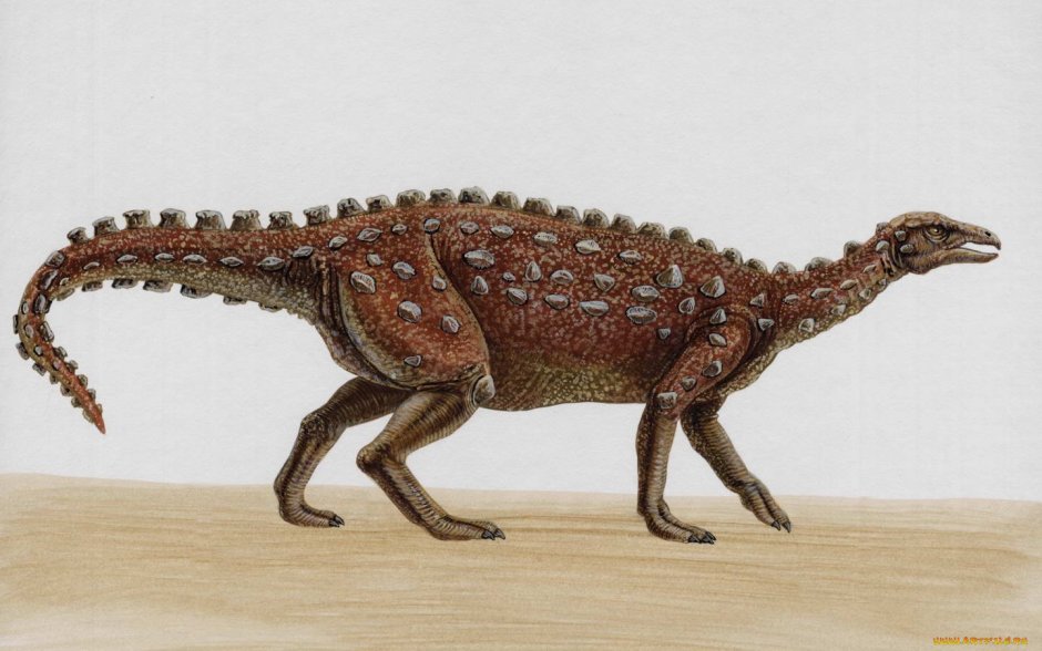 Динозавр с шипами