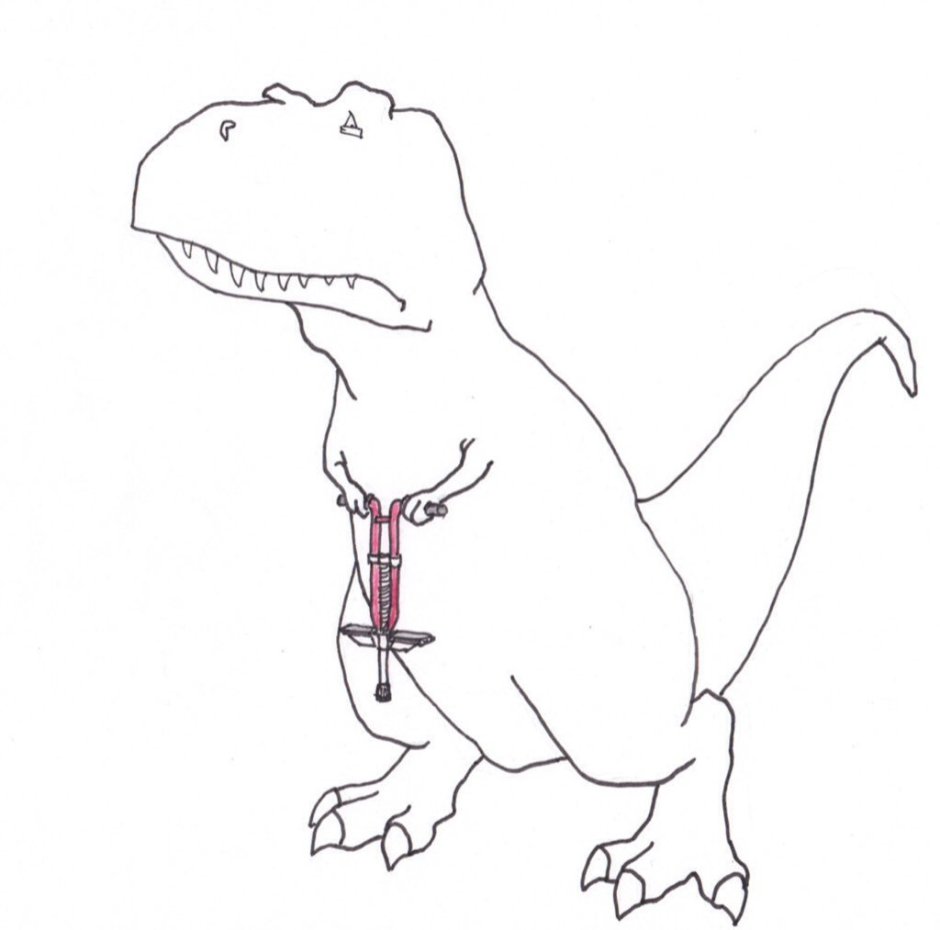 Тирекс вид сбоку