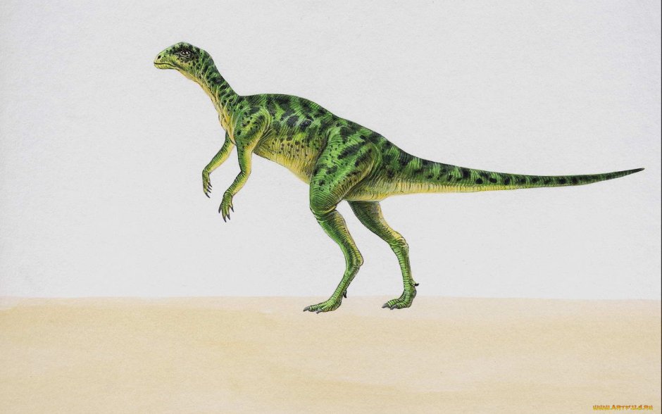 Полосатый динозавр