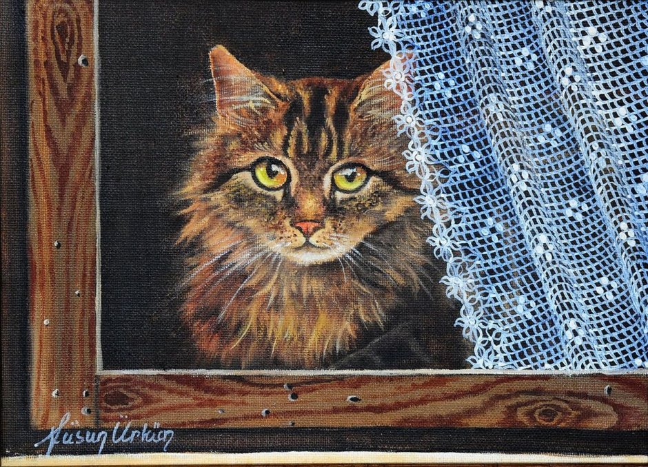 Fusun Urkun картины турецкая художница