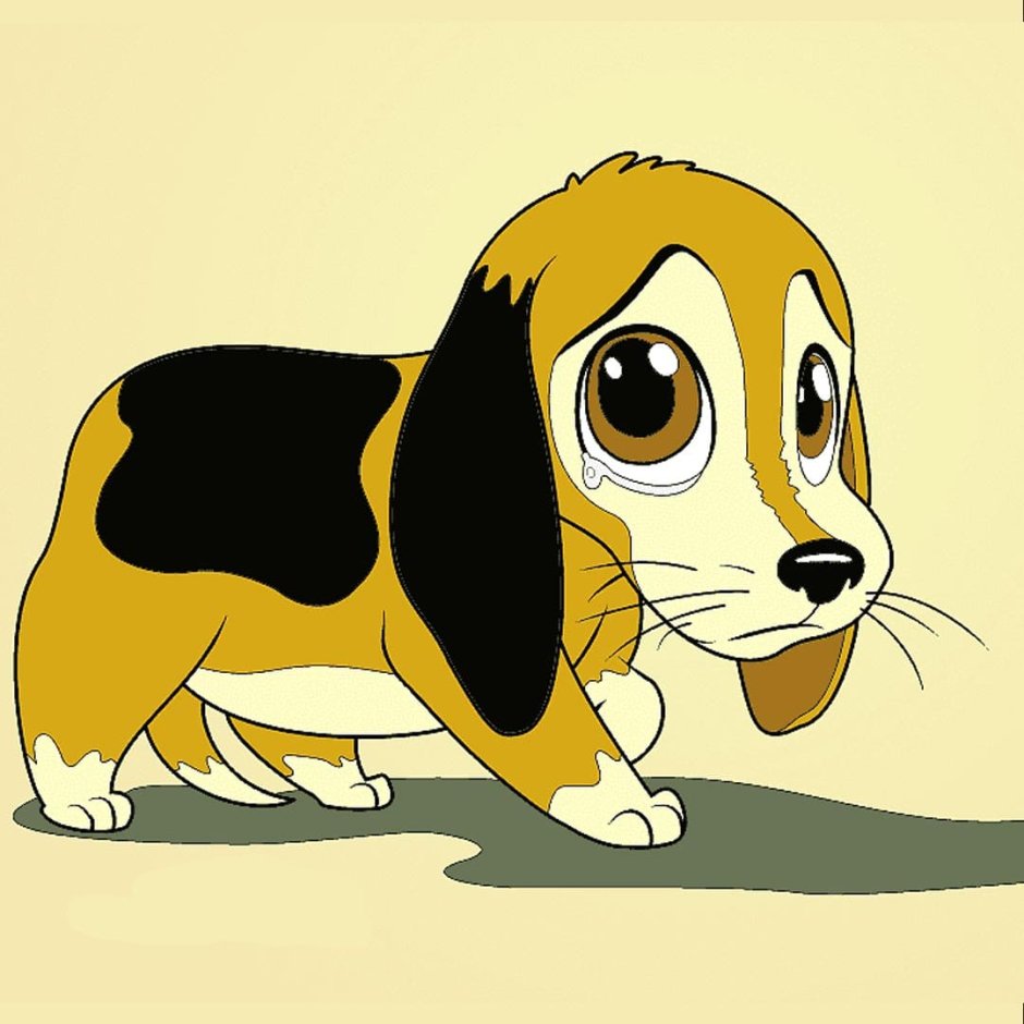 Бигль мультяшный