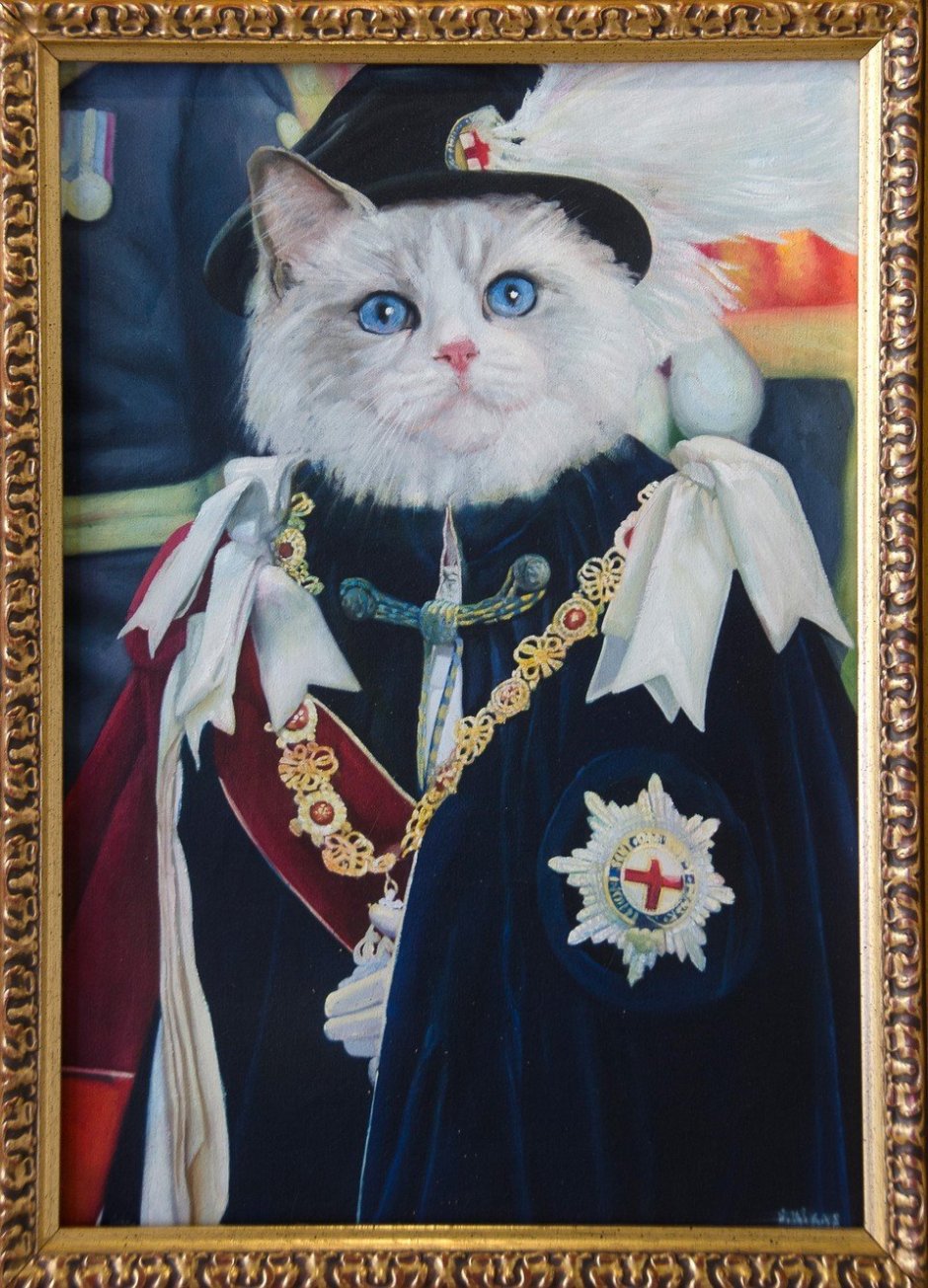 Никас Сафронов картины кошки