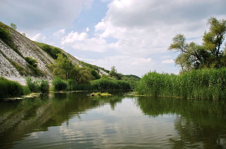 Река Оскол Белгородской области