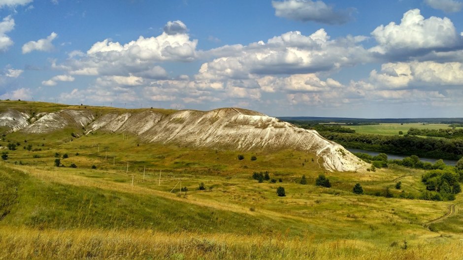 Белгород меловые горы Городище