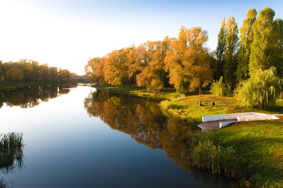 Река Везелка в Белгороде