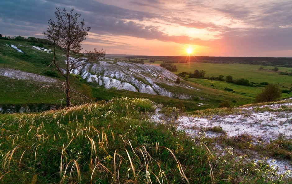 Харьковская область меловые горы