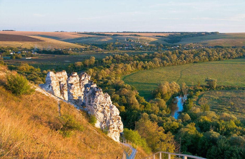 Дивногорье Воронежская область река Дон