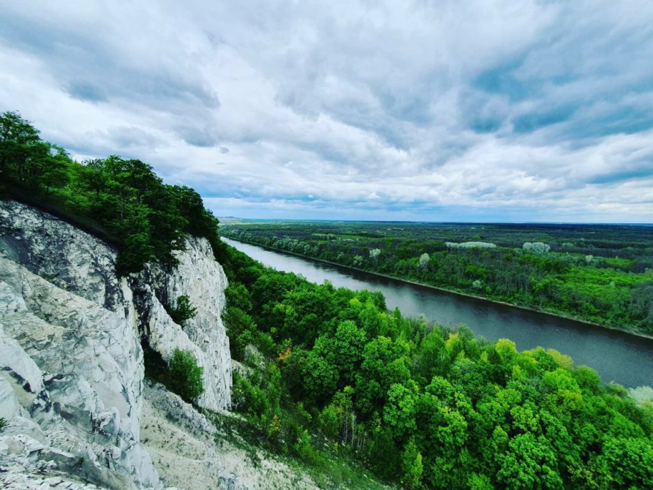 Павловск меловые горы