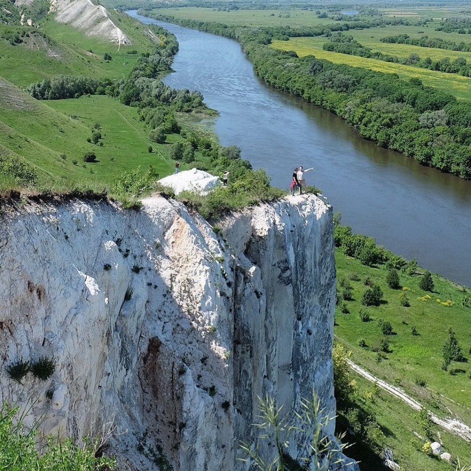 Сторожевое Воронежская область меловые горы