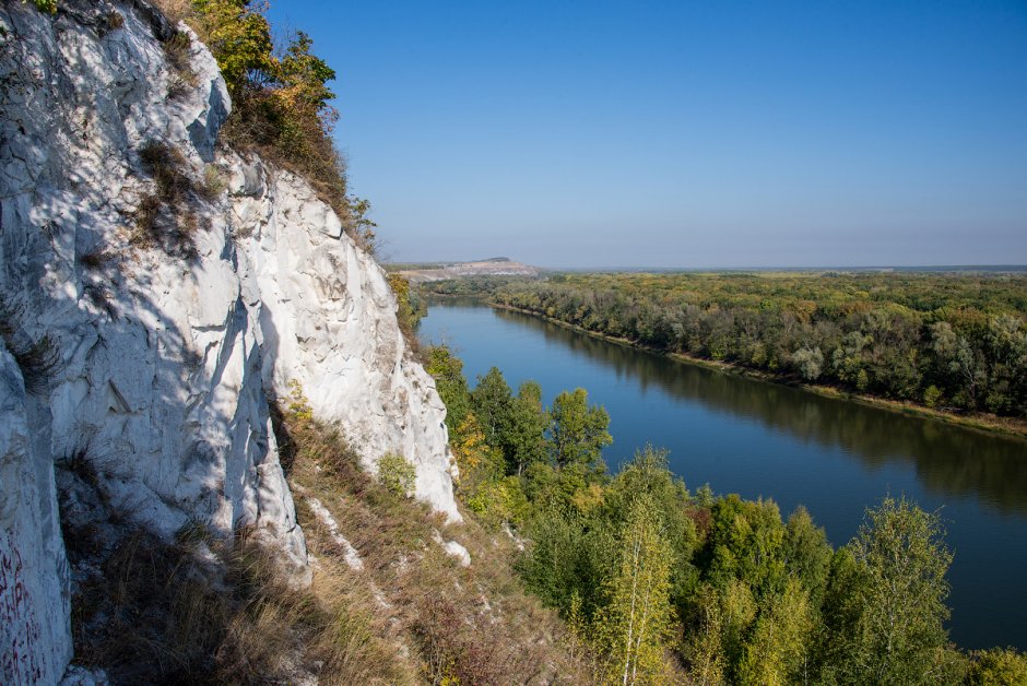 Белогорье Воронежская область меловые горы
