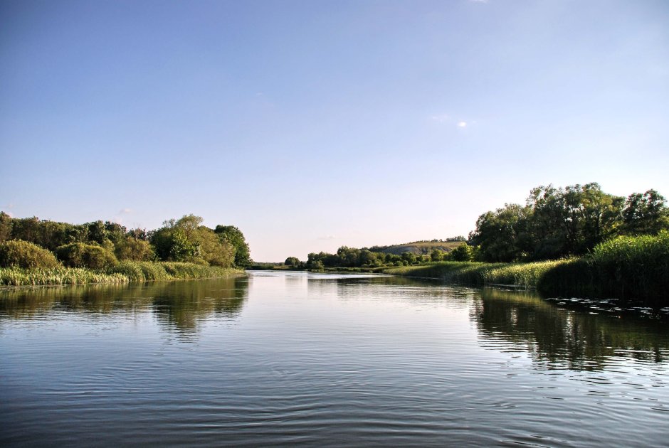 Река Оскол Белгородской области