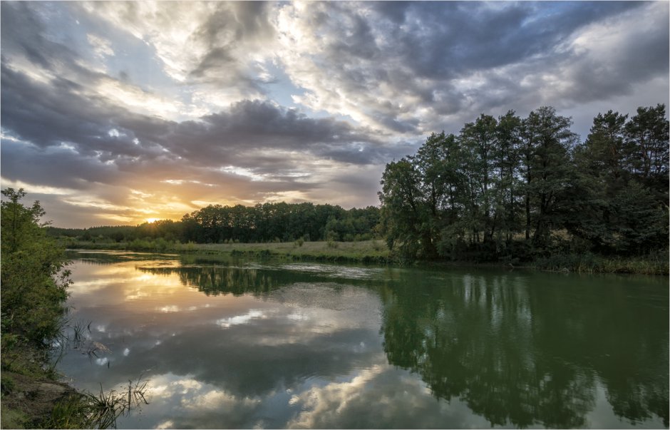 Речка Сейм Курск