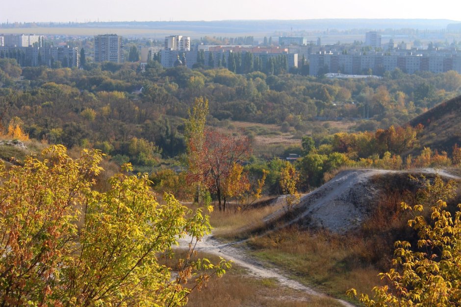 Казацкие горы старый Оскол