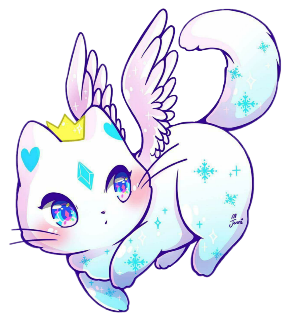 Кошка Единорожка