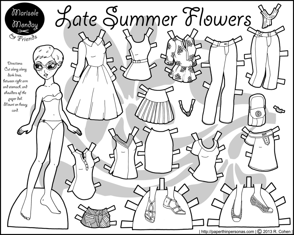 Куклы черно белые