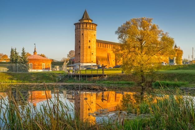 Город Коломна осенью