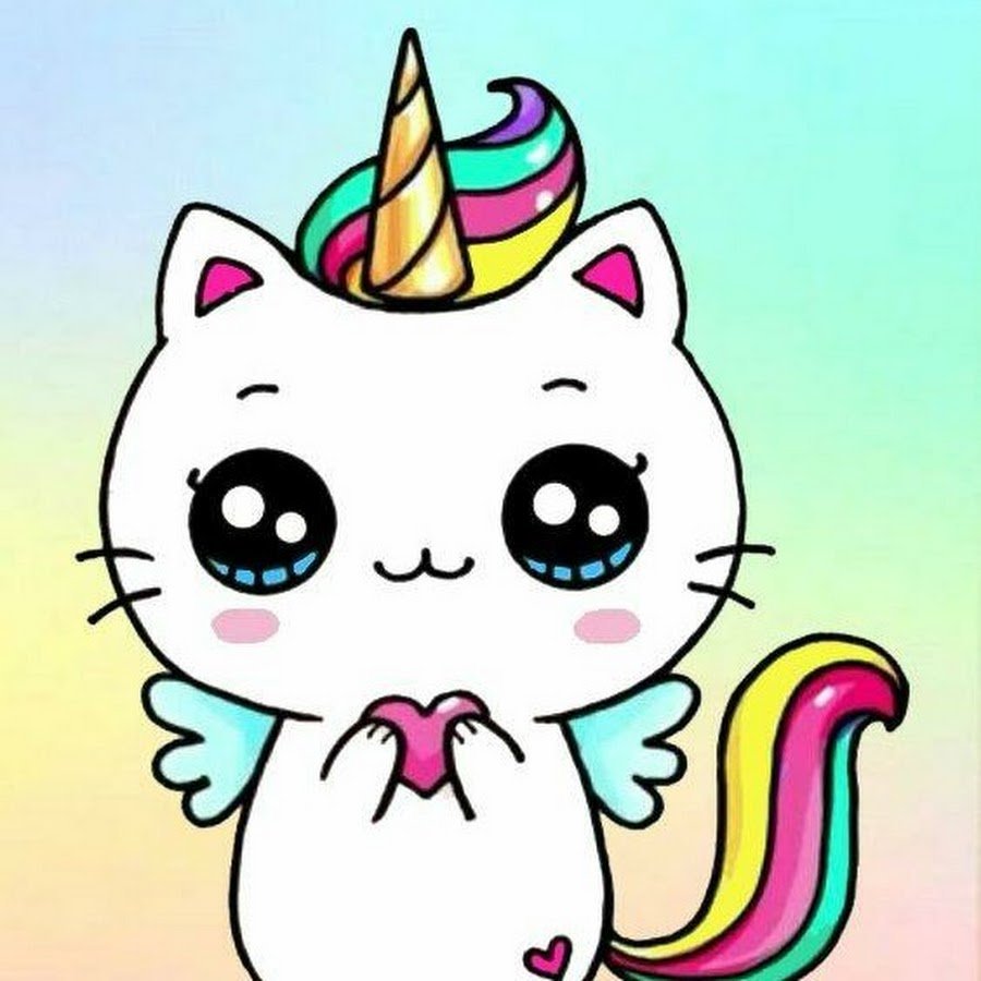 Кот единорог картинки