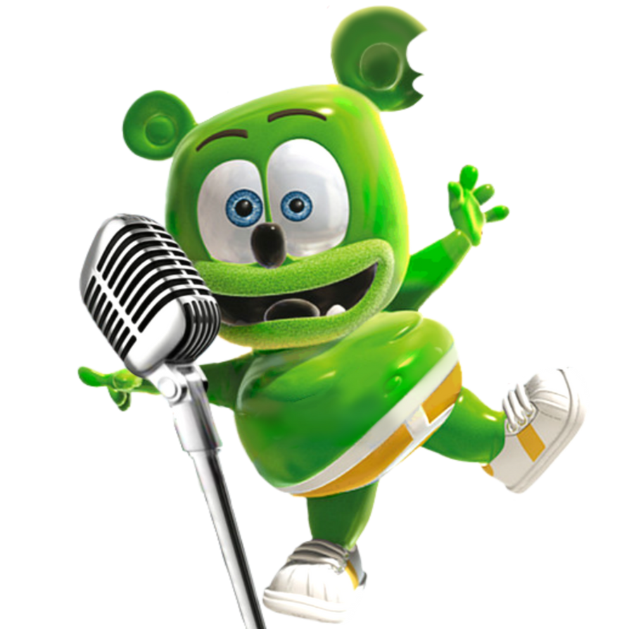 Гумми бер микрофон